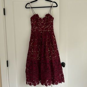 Self Portrait Azaelea Lace Dress Size 4